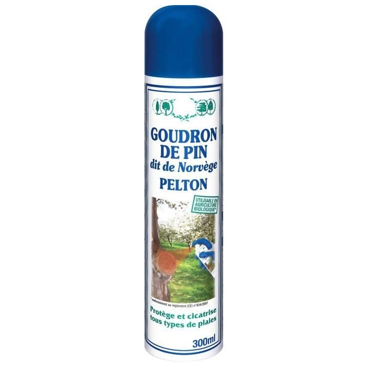 PELTON - Cicatrisant aerosol pour troncs d'arbres 300ml