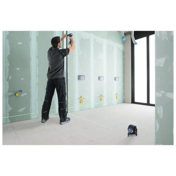 Laser ligne Bosch Professional GCL 2-50 CG sans pilles - Laser vert -