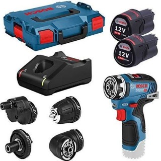 Perceuse-visseuse Bosch Professional GSR 12V-35 FC + 2 batteries 3,0Ah