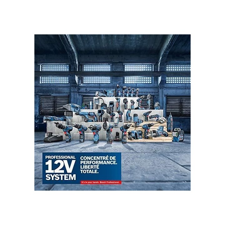 Perceuse-visseuse Bosch Professional GSR 12V-35 FC + 2 batteries 3,0Ah