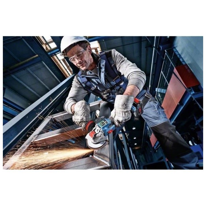 Meuleuse sans-fil Biturbo X-Lock - BOSCH - GWX 18V-15 SC Professional