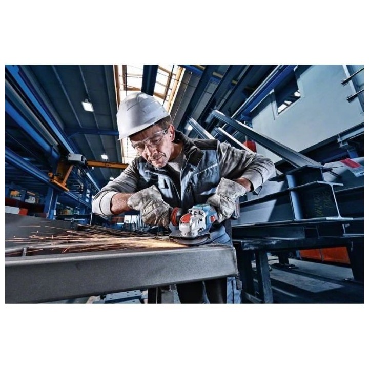 Meuleuse sans-fil Biturbo X-Lock - BOSCH - GWX 18V-15 SC Professional