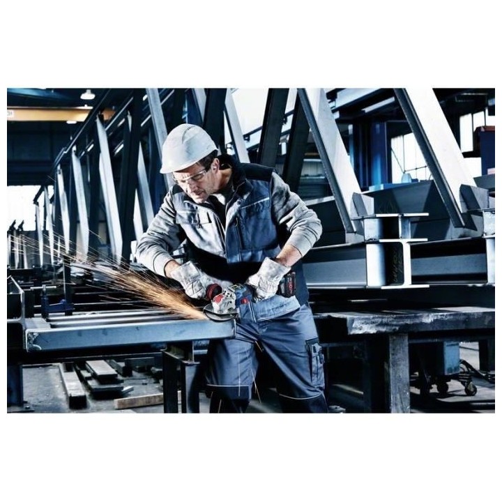 Meuleuse angulaire X-LOCK Bosch Professional GWX 18V-15 SC + 2 batteri