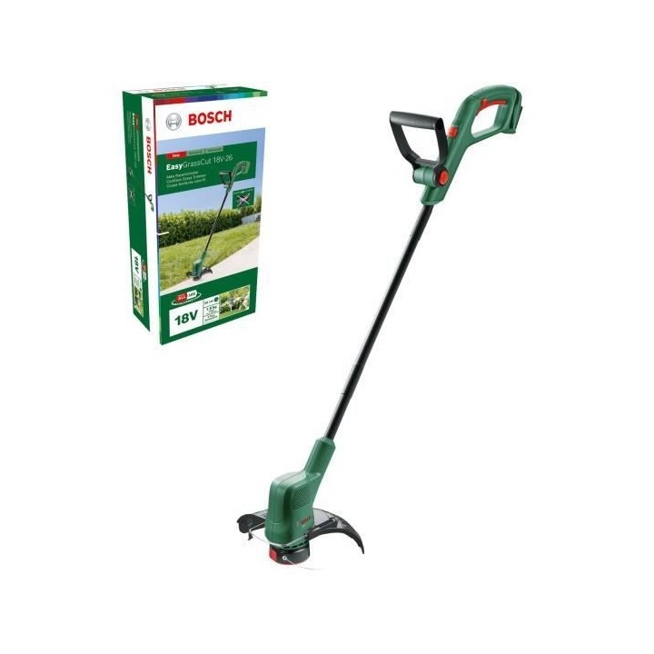 Coupe bordures BOSCH EasyGrassCut 18V-26 - 26 cm de diametre de coupe