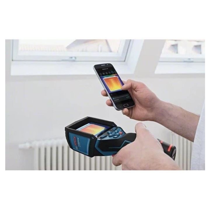 Détecteur thermique Bosch Professional GTC 400 C -10°C a +400°C - 0