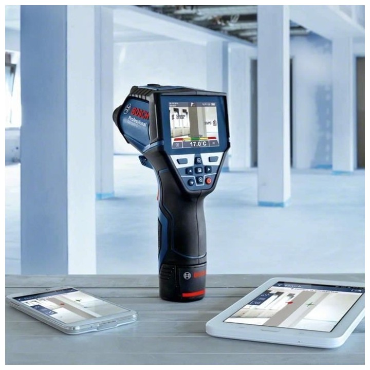 Détecteur thermique Bosch Professional GIS 1000 C Bluetooth - avec LE