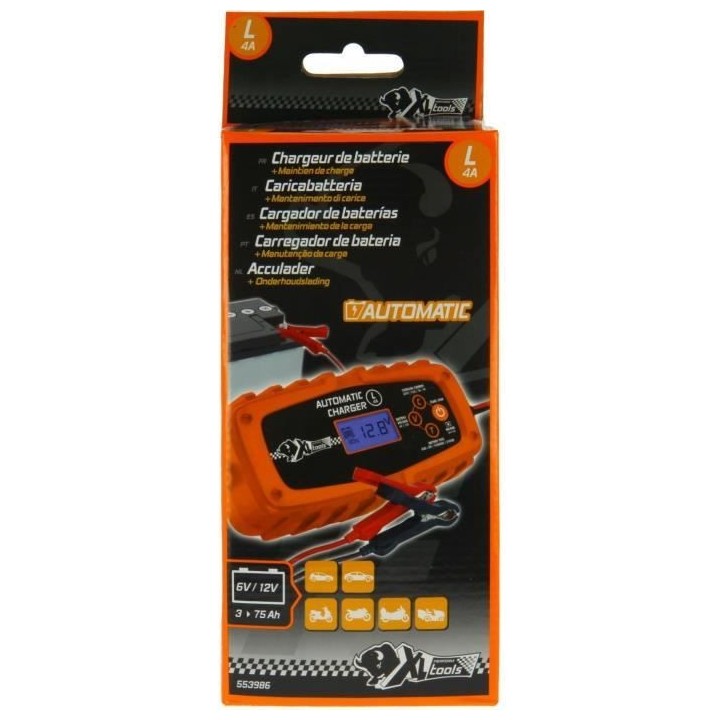 Chargeur électronique - XLPT - 553986 - Contrôle de charge, arret et