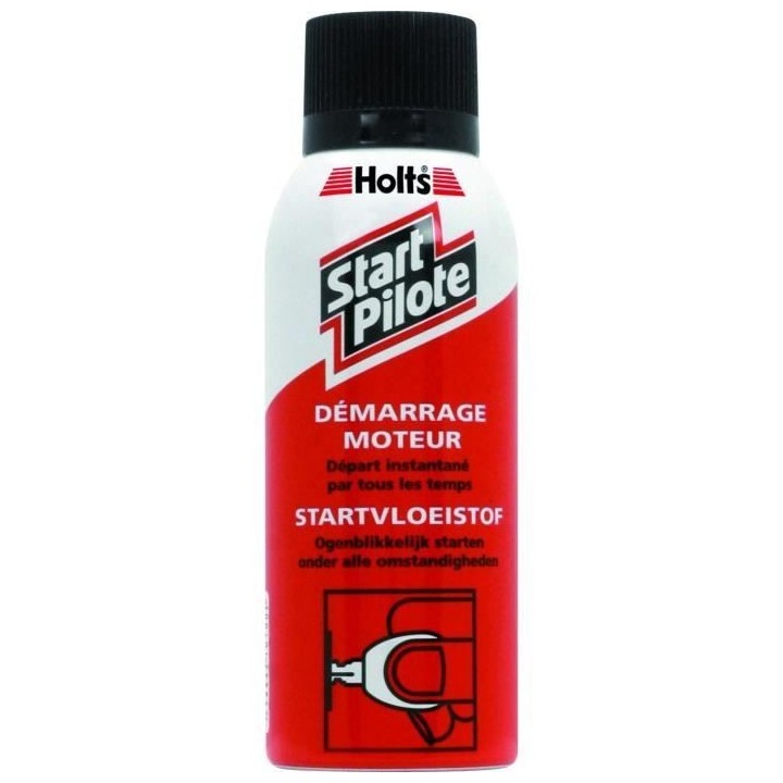 HOLTS Démarrage moteur Start Pilote - Aérosol - 150 ml