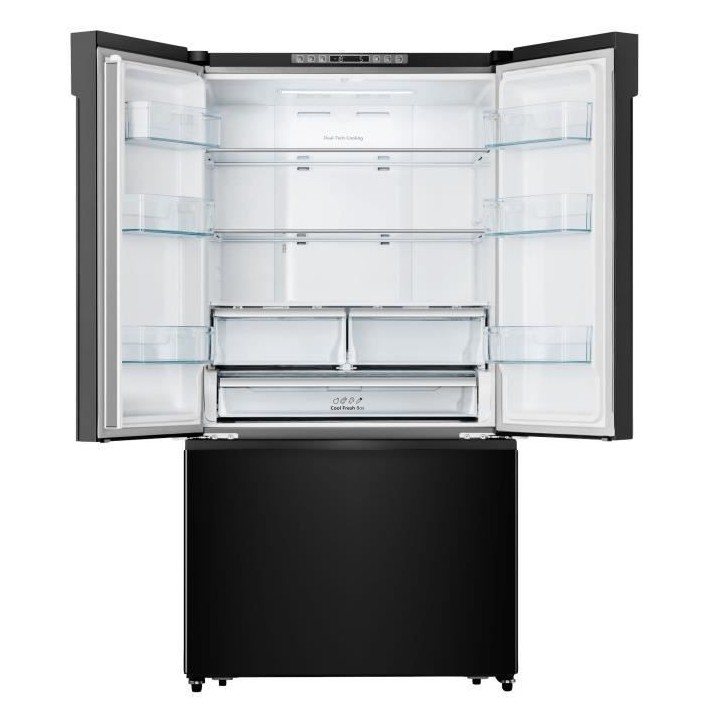 HISENSE RF750N4ABF - Réfrigérateur multi-portes - 600L (423L + 177L)