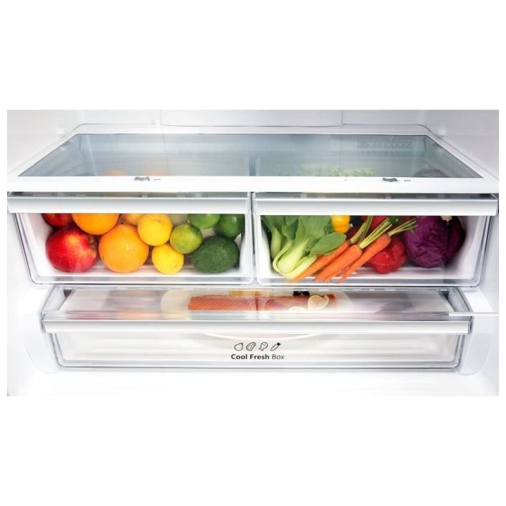 HISENSE RF750N4ABF - Réfrigérateur multi-portes - 600L (423L + 177L)