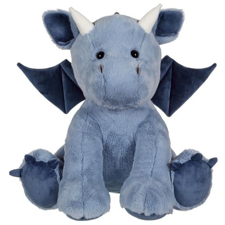 Gipsy Toys - Dragon Floppy - Peluche - 30 cm - Bleu