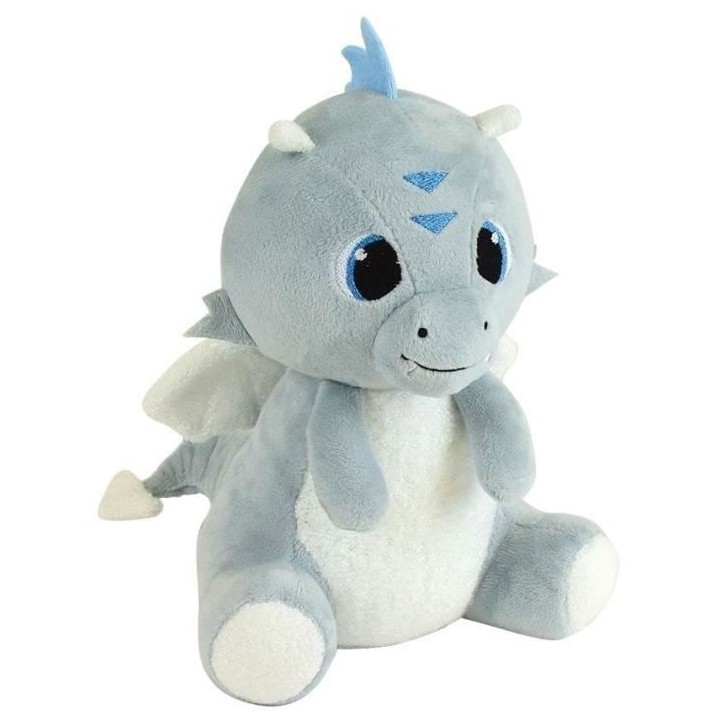 Peluche lumineuse - JEMINI - LIMINOU LEON LE DRAGON - Hauteur 21 cm -