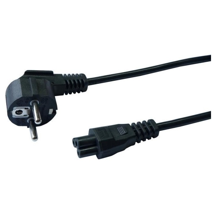 câble d'alimentation 2 Pôles + Terre,1.80m