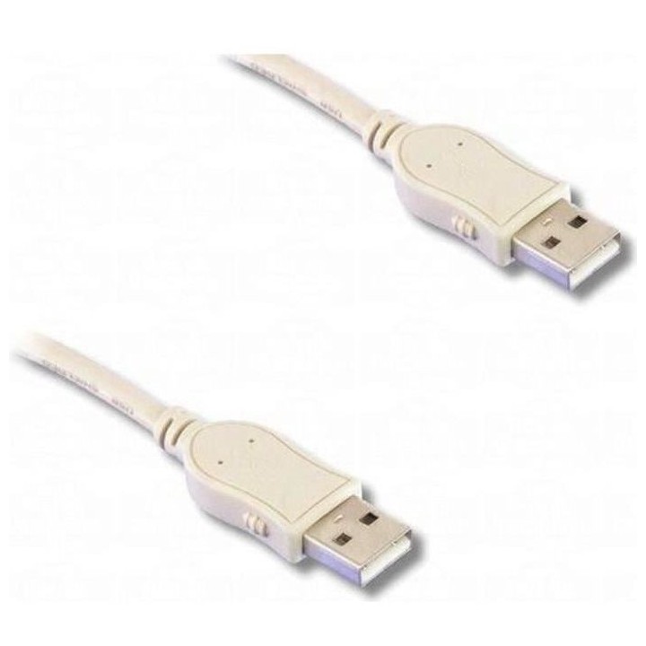 Cable USB 2.0 Hi-Speed, type A mâle / type A mâle, 1m80