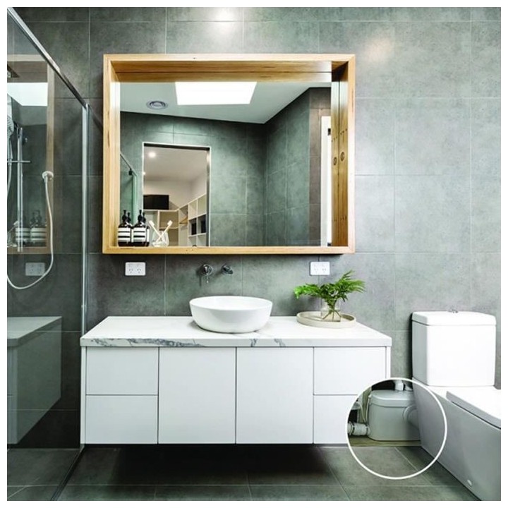 Pompe de relevage eaux usées avec 4 entrées SFA Saniaccess 3