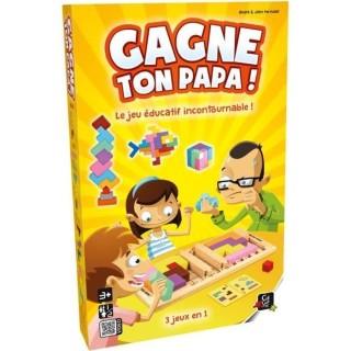 Jeu de société évolutif Gagne ton papa de GIGAMIC pour enfants a pa