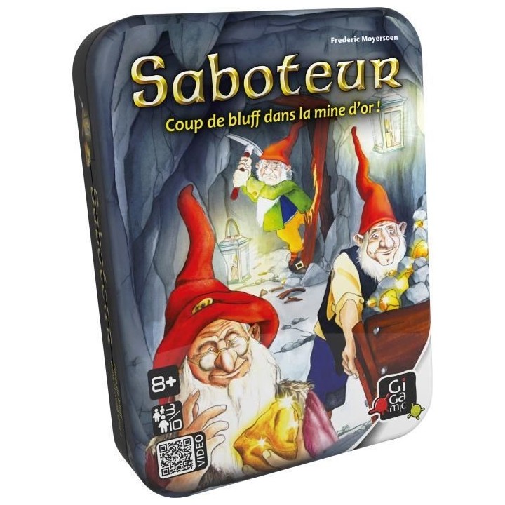 Gicamic - Saboteur - Jeu de société, cartes, bluff