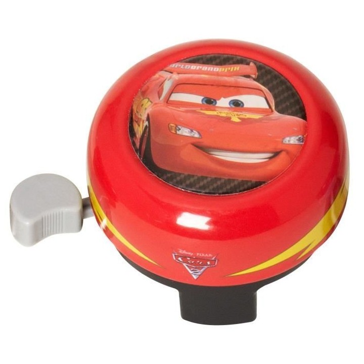 Sonnette pour Véhicule Enfant - CARS Disney - Rouge - STAMP - Modele