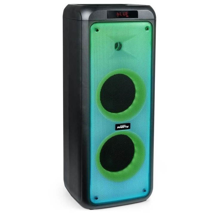 Enceinte Bluetooth Bigben Party - Taille XL - Aux-in - USB - 600 W - N