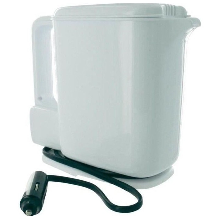 Bouilloire électrique 12V 1L 170W Blanc et Bleu - HTC EQUIPEMENT