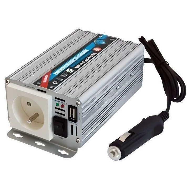 Convertisseur WP 12/220V 150W avec Prise USB
