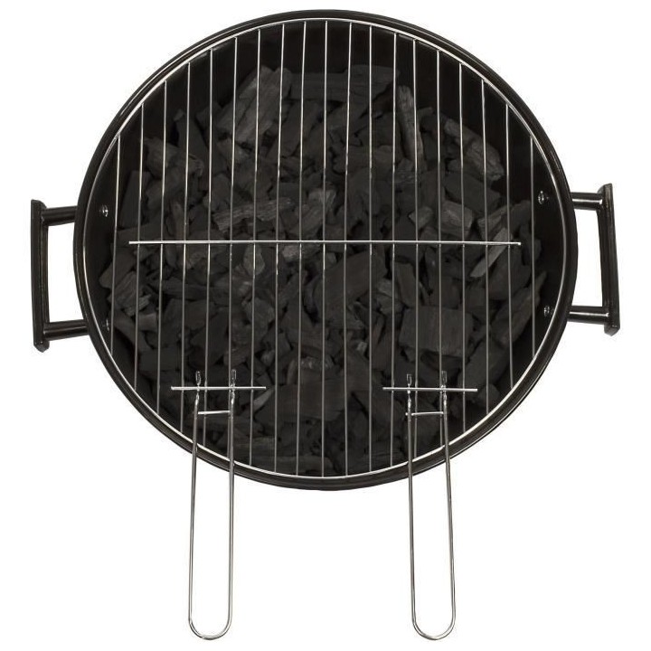 Barbecue a charbon - LIVOO DOC172VE - Acier émaillé - Surface cuisso
