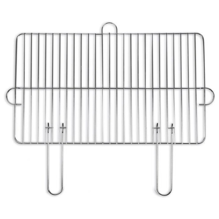 LIVOO Feel good moments - Barbecue charbon finition bois - Gris - Barb