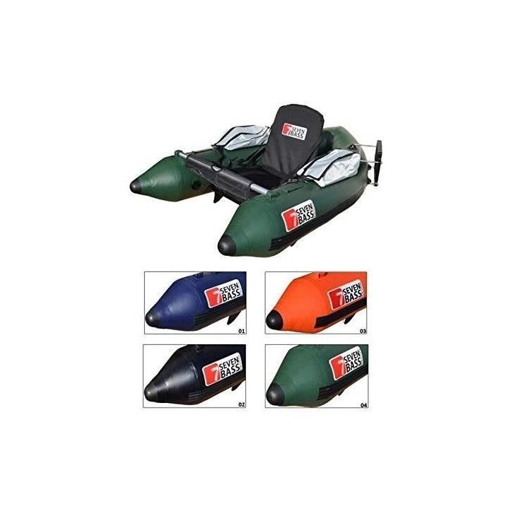 SEVEN BASS - FLOAT TUBE HYBRID SKULLWAY 1.70M - BLEU