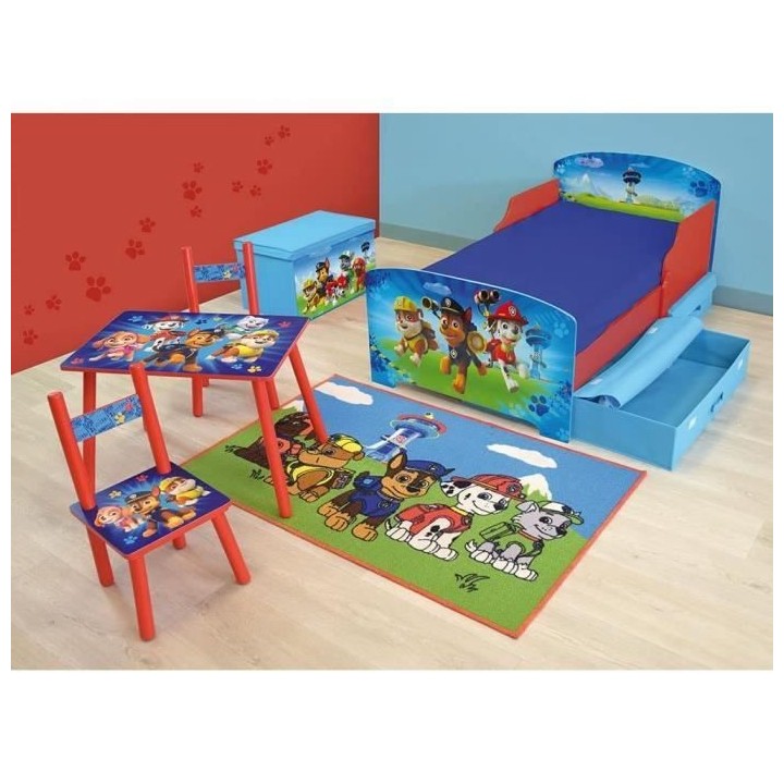 Fun House Pat Patrouille tabouret de rangement pour enfant