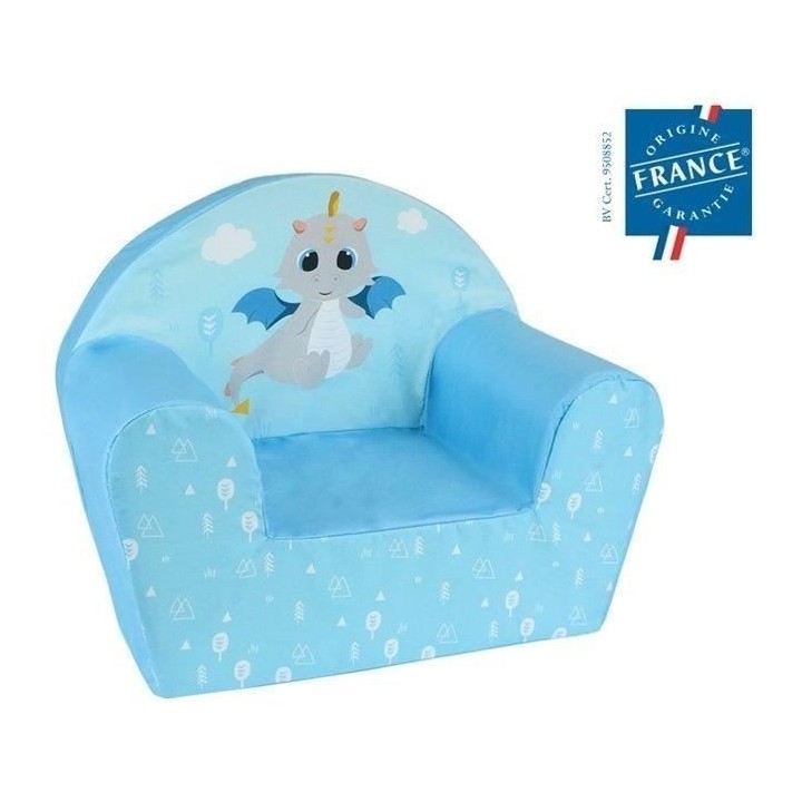 LEON LE DRAGON Fauteuil club enfant