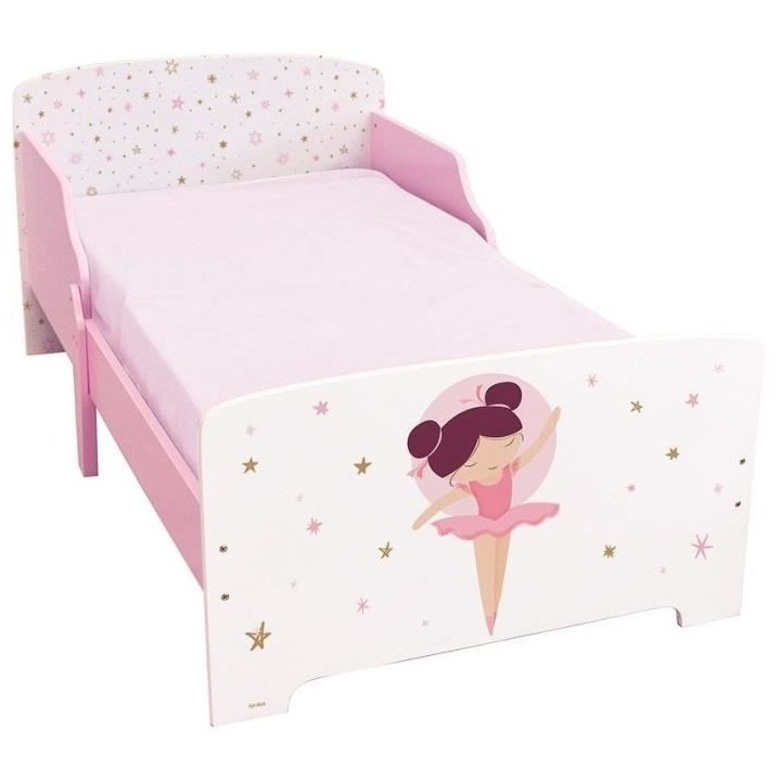 Lit avec sommier a lattes - Danseuse Ballerine - FUN HOUSE - 140 x 70