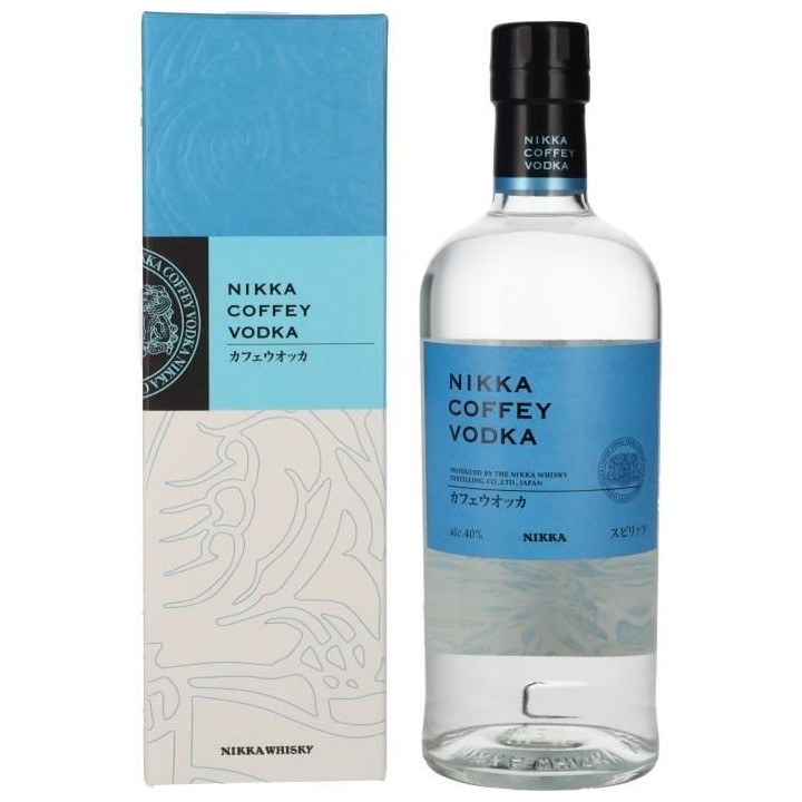 Nikka Coffey Vodka - Vodka de céréales - 40.0% Vol. - 70 cl avec ét