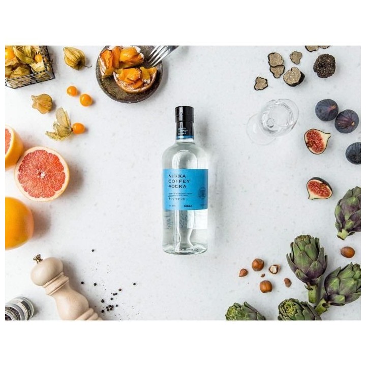 Nikka Coffey Vodka - Vodka de céréales - 40.0% Vol. - 70 cl avec ét