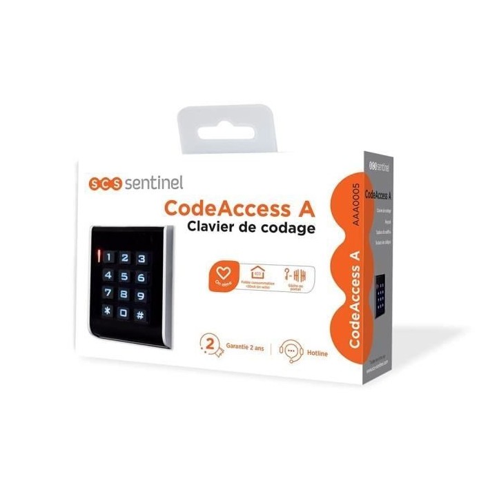 SCS SENTINEL Clavier de codage filaire pour motorisation CodeAccess A