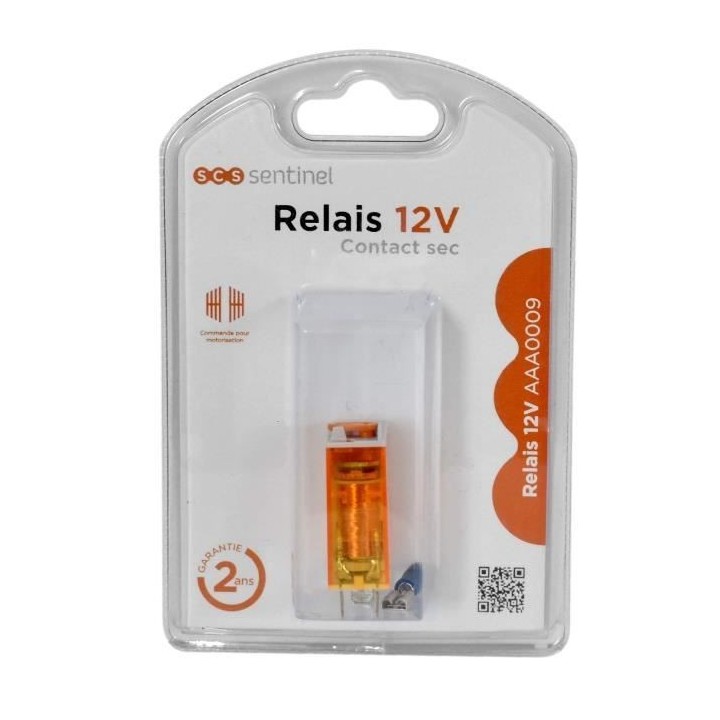 SCS SENTINEL Contact sec relais 12 V