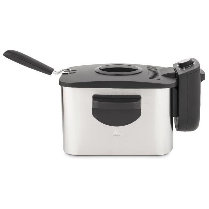 HKoeNIG DFX500 - Friteuse éléctrique - 3 L - 2200W - Température r