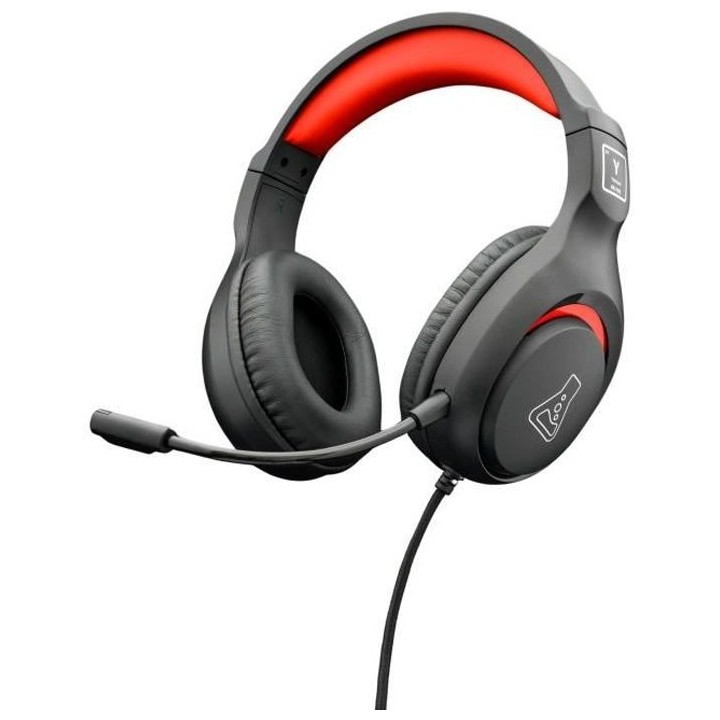 Casque Gaming - THE G-LAB - KORP-YTTRIUM-RED - Rouge - Compatible PC,P