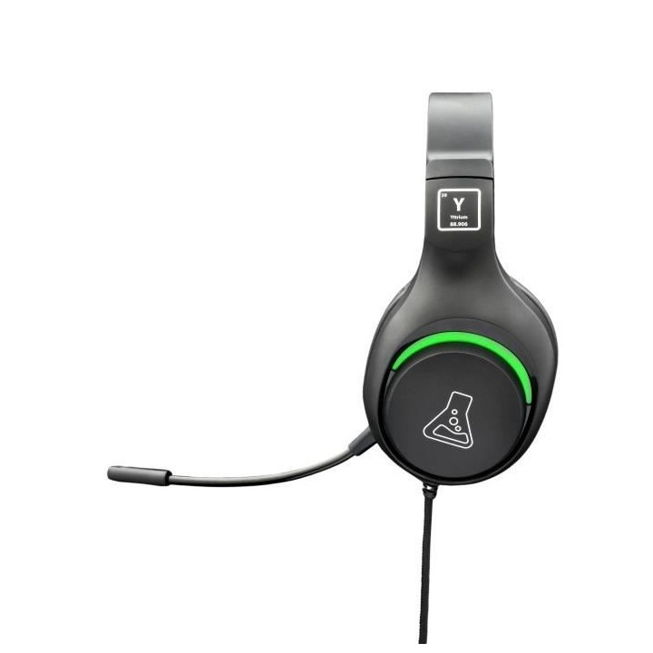 Casque Gaming - THE G-LAB - KORP-YTTRIUM-GREEN - Vert - Compatible PC,