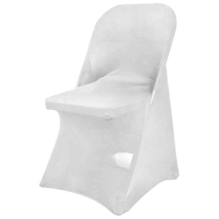 Housses de chaise blanches pour jardin - Set de 4