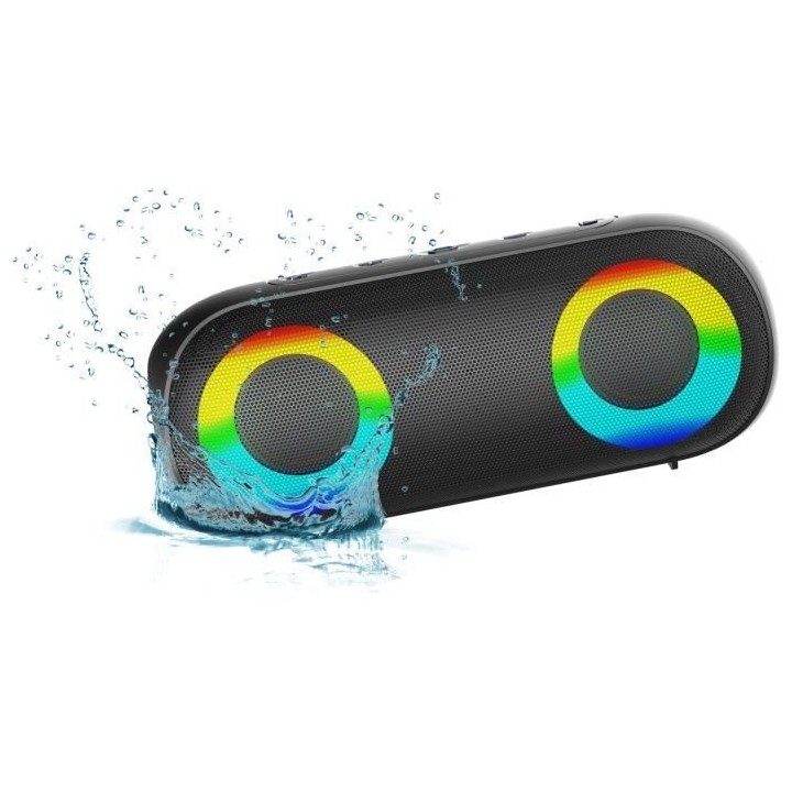 Enceinte portable bluetooth - RYGTH - Toogo-L Led