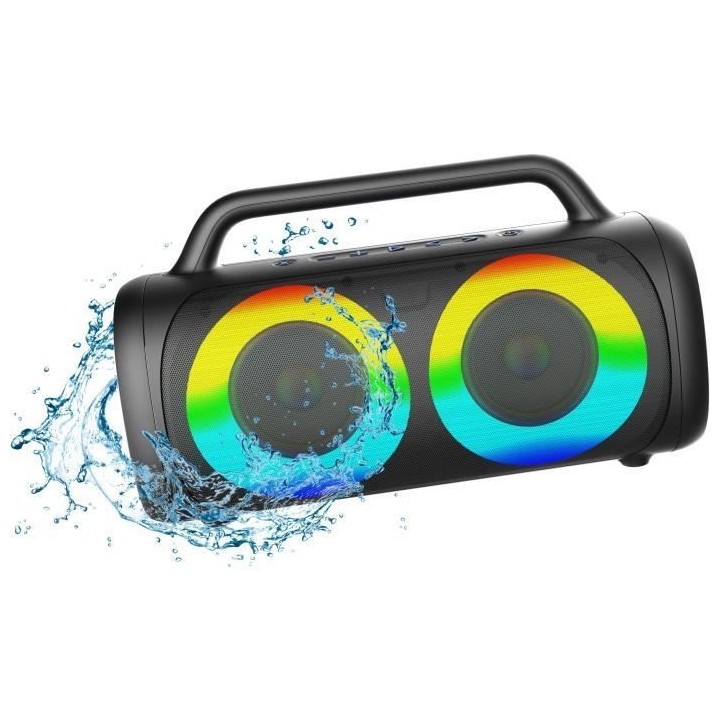 Enceinte portable bluetooth - RYGTH - Toogo-XL Led