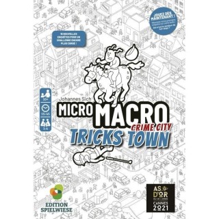 Jeu de société - BLACKROCK - MicroMacro - Crime City - Tricks Town -
