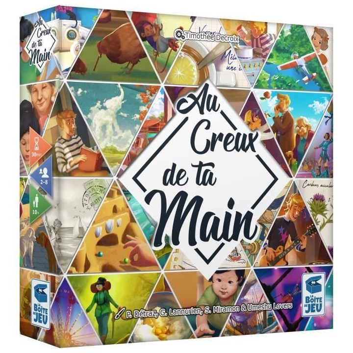 Jeu de société - Au creux de ta main - BlackRock Games - 10 ans - Ad
