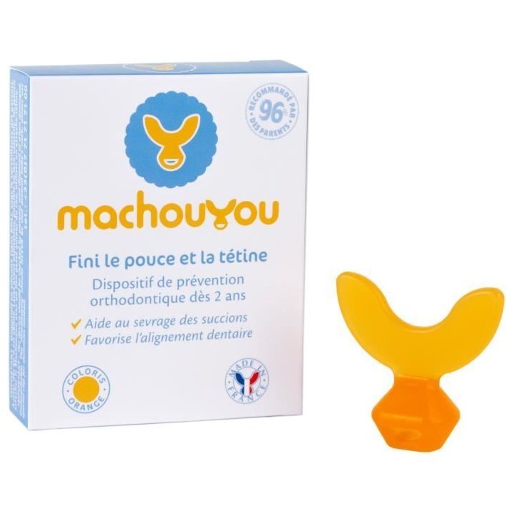 Machouyou Dispositif 1eres dents couleur - Orange