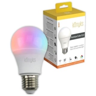 Ampoule Wifi - KONYKS - Antalya Color E27 - LED Wifi + Bt - 1055 Lumen