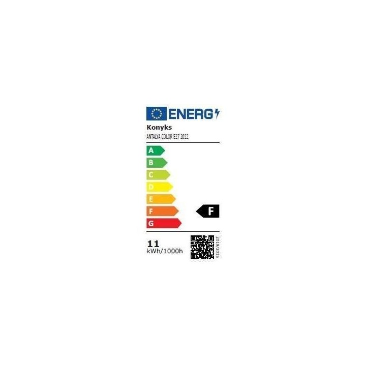 Ampoule Wifi - KONYKS - Antalya Color E27 - LED Wifi + Bt - 1055 Lumen