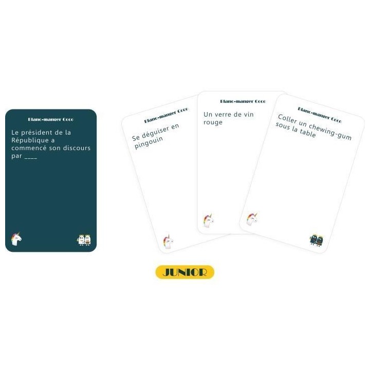 Blanc manger coco junior - La maitresse en maillot de bain - Jeu de so