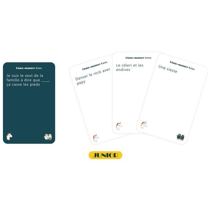 Blanc manger coco junior - La maitresse en maillot de bain - Jeu de so