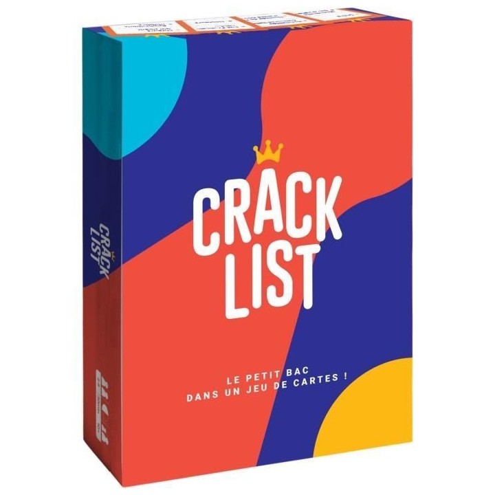 Jeu de société - Yaqua Studio - Crack List - Quiz culture générale