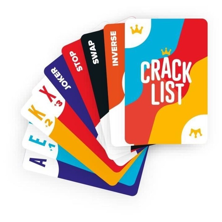 Jeu de société - Yaqua Studio - Crack List - Quiz culture générale